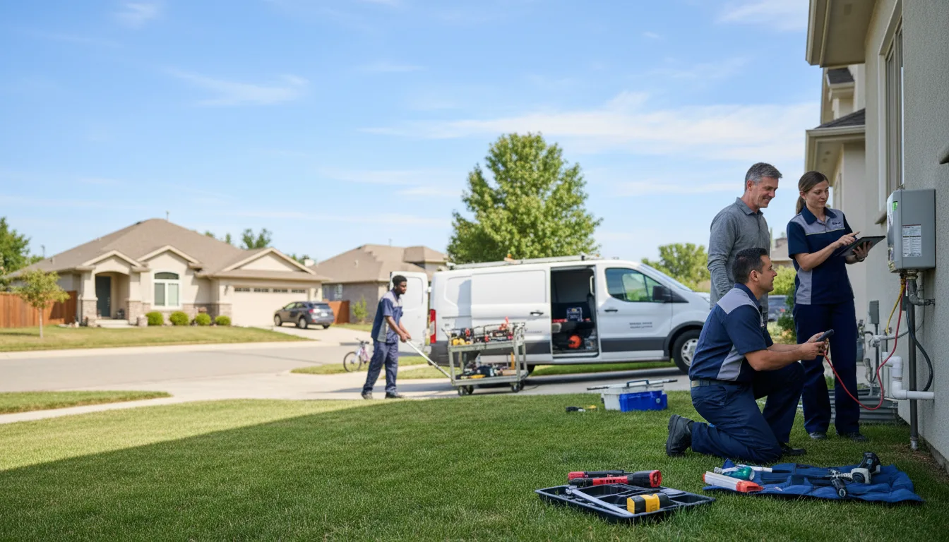 Tankless water heater service in Monroe, CT